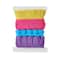 12 Pack: Neon Felt Ribbon Flower Craft Kit by Creatology™